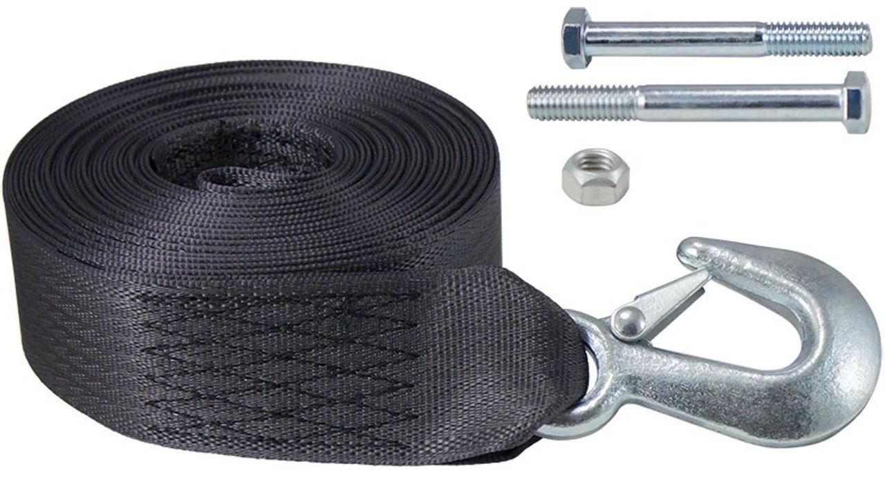 Dutton Lainson Company Dutton-Lainson Heavy Duty Winch Strap And Hook 1 Dutton Lainson Company Dutton-Lainson Heavy Duty Winch Strap And Hook