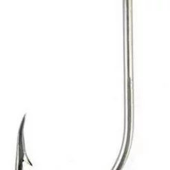 Eagle Claw 085A Plain Shank Offset Hook - A Pack - Size 4