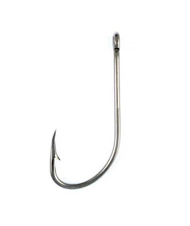 Eagle Claw 085A Plain Shank Offset Hooks 1 Eagle Claw 085A Plain Shank Offset Hooks