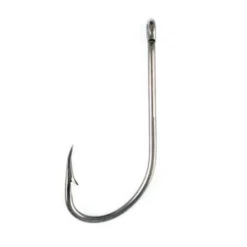 Eagle Claw 089A Plain Shank Offset Hook - A Pack