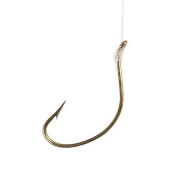 Eagle Claw 147 Kahle Snelled Hooks 1 Eagle Claw 147 Kahle Snelled Hooks