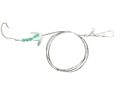 Eagle Claw Lazer Sharp L914 Fluke Bead Pearl/Silver Spin Float Rig 1 Eagle Claw Lazer Sharp L914 Fluke Bead Pearl/Silver Spin Float Rig