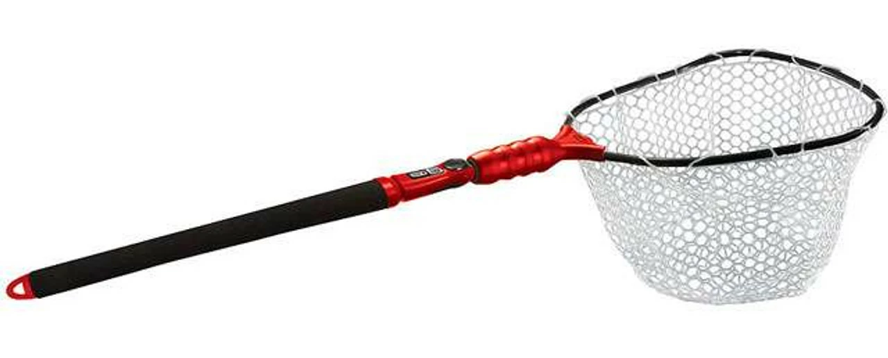 EGO S2 Slider 72067 Medium Landing Net - Clear Rubber Mesh 1 EGO S2 Slider 72067 Medium Landing Net - Clear Rubber Mesh