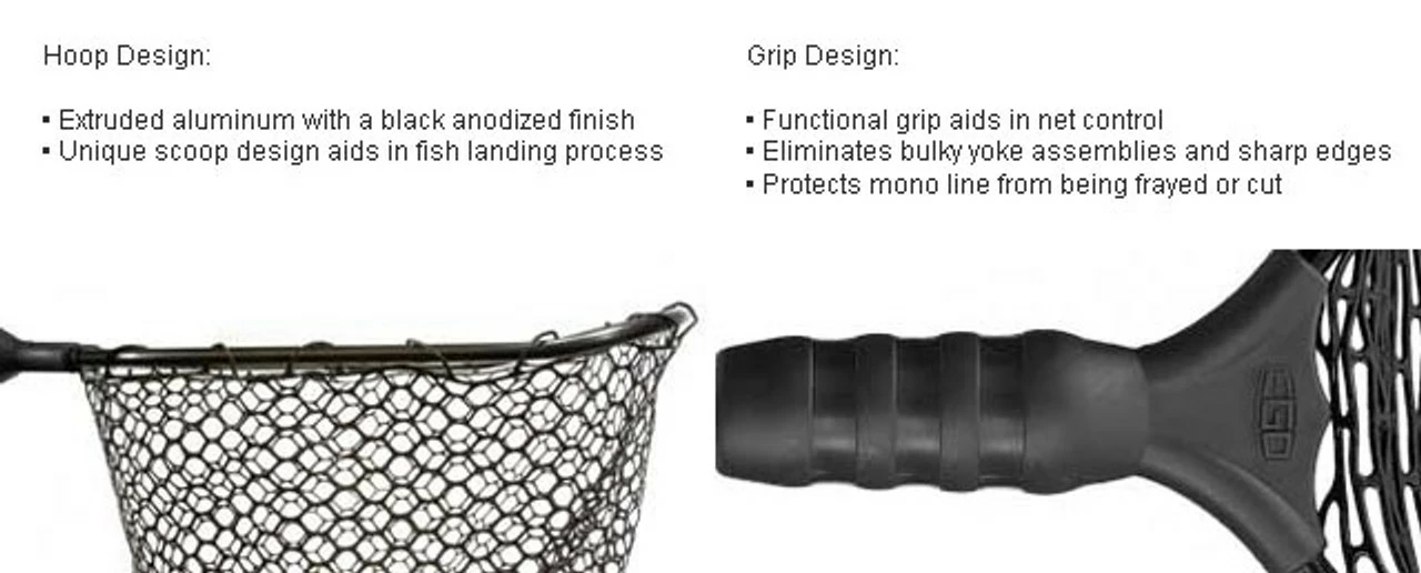 EGO S2 Slider 72067 Medium Landing Net - Clear Rubber Mesh 4 EGO S2 Slider 72067 Medium Landing Net - Clear Rubber Mesh - Image 4