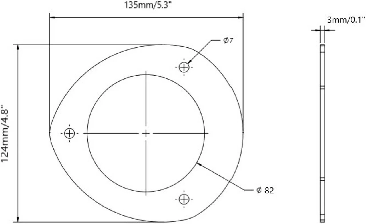 Exploding Fish Rod Holder Universal Backing Plate 3 Exploding Fish Rod Holder Universal Backing Plate - Image 3