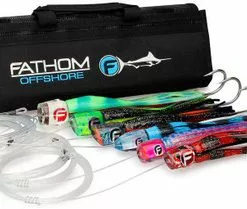 Fathom Offshore Pre-Rigged Bluewater Trolling Lure 6 Pack