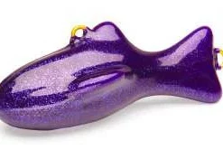 Fathom Offshore TW-FWC8-708 Coated Fish Weight - 8 Lb - Purple Holo