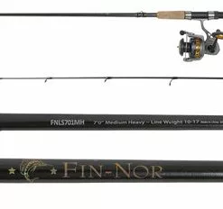Fin-Nor Lethal LT40701MH Spinning Combo - 7 Ft.