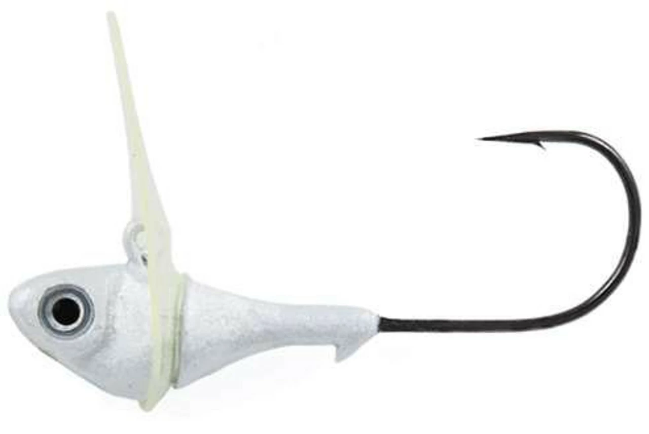 Fish Head Dude Jig Head - 1/4 Oz. - Pearl White 1 Fish Head Dude Jig Head - 1/4 Oz. - Pearl White