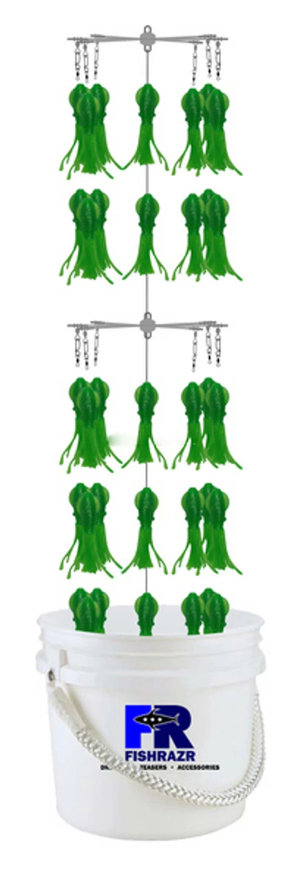 Fish Razr Bucket Dredges With Phat Squid 3 Fish Razr Bucket Dredges With Phat Squid - Image 3