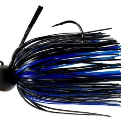 Fitzgerald Rods Fitzgerald Thrift Tungsten Micro Jig - 3/4oz - Black/Blue
