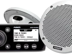 FUSION MS-RA55KTS Stereo Kit W/ RA55 Unit & EL602 Speakers