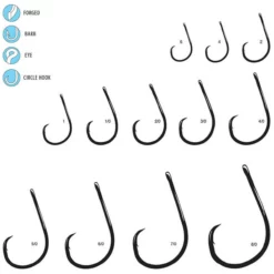 Gamakatsu Straight Eye Inline Octopus Circle Hooks - 2 - 8 Pack -Marine Equipment & Accessories Sales Store gamakatsu straight eye inline octopus circle hooks 2 8 pack 69858.1651368404