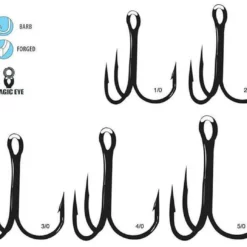 Gamakatsu Treble 23 Magic Eye 2X Strong Treble Hooks 3 Gamakatsu Treble 23 Magic Eye 2X Strong Treble Hooks -Marine Equipment & Accessories Sales Store gamakatsu treble 23 magic eye 2x strong treble hooks 63440.1651409922