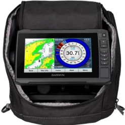 Garmin ECHOMAP Plus 73cv Ice Fishing Bundle W/ GT10HN-IF Transducer