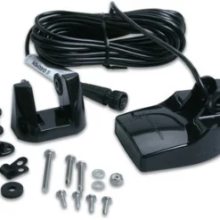 Garmin 010-10272-00 Plastic Transom Mount Transducer W/ Depth & Temp
