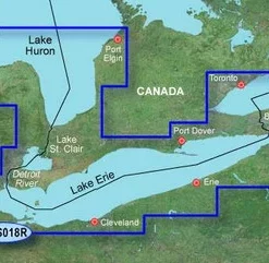 Garmin BlueChart G2 Vision Lake Erie SD Card