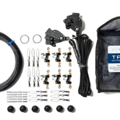 Gemlux Fishing Gemlux Triple Outrigger Kit