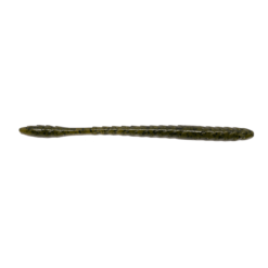 Googan Baits Slim Shake Worm - Green Pumpkin