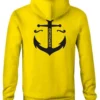 Grundens Displacement DWR Hoodie - Hi-Vis Yellow