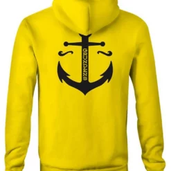 Grundens Displacement DWR Hoodie - Hi-Vis Yellow