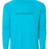 Grundens Solstrale Lightweight Long Sleeve Shirt - Turqouise - M