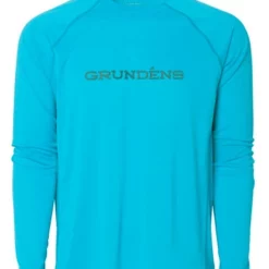 Grundens Solstrale Lightweight Long Sleeve Shirt - Turqouise - M