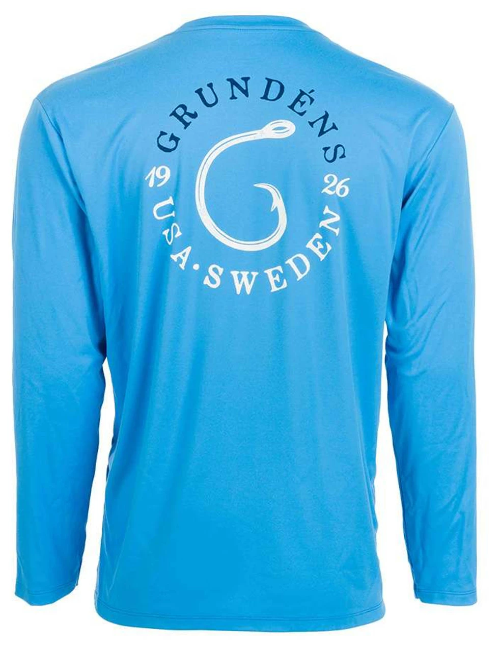 Grundens Tech Tee Long Sleeve Shirt - G-Hook Print - Large 1 Grundens Tech Tee Long Sleeve Shirt - G-Hook Print - Large