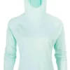 Grundens Womens Solstrale Hoodie - Blue Light
