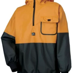 Helly Hansen Roan Anorak Jacket - Ochre/Charcoal