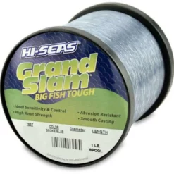 Hi-Seas Grand Slam Mono 1 Lb. Spool Smoke Blue