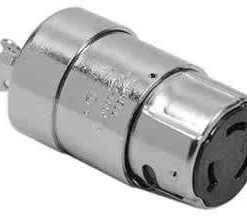 Hubbell 63CM64 Nickel Plated Brass Connector Body 50A 125/250V