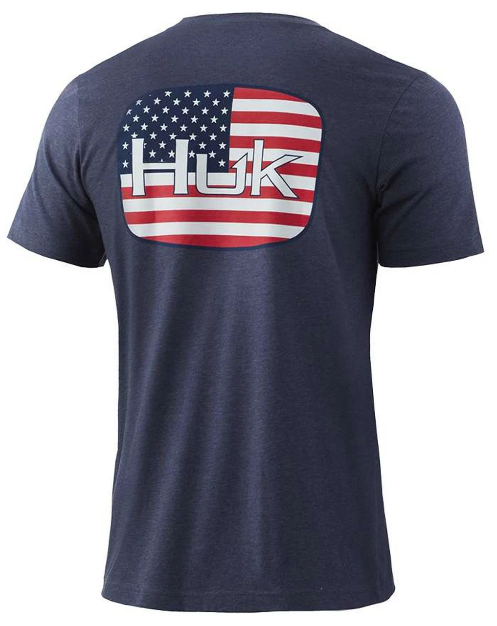 Huk Performance Fishing Huk American Badge Short Sleeve T-Shirts 1 Huk Performance Fishing Huk American Badge Short Sleeve T-Shirts