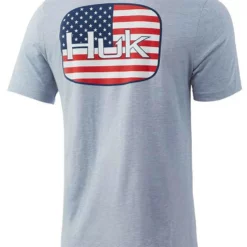 Huk Performance Fishing Huk American Badge Short Sleeve T-Shirts 6 Huk Performance Fishing Huk American Badge Short Sleeve T-Shirts -Marine Equipment & Accessories Sales Store huk american badge short sleeve t shirts 97496.1651410634