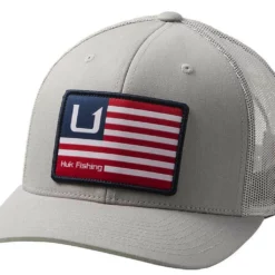 Huk Performance Fishing Huk And Bars American Trucker Hat