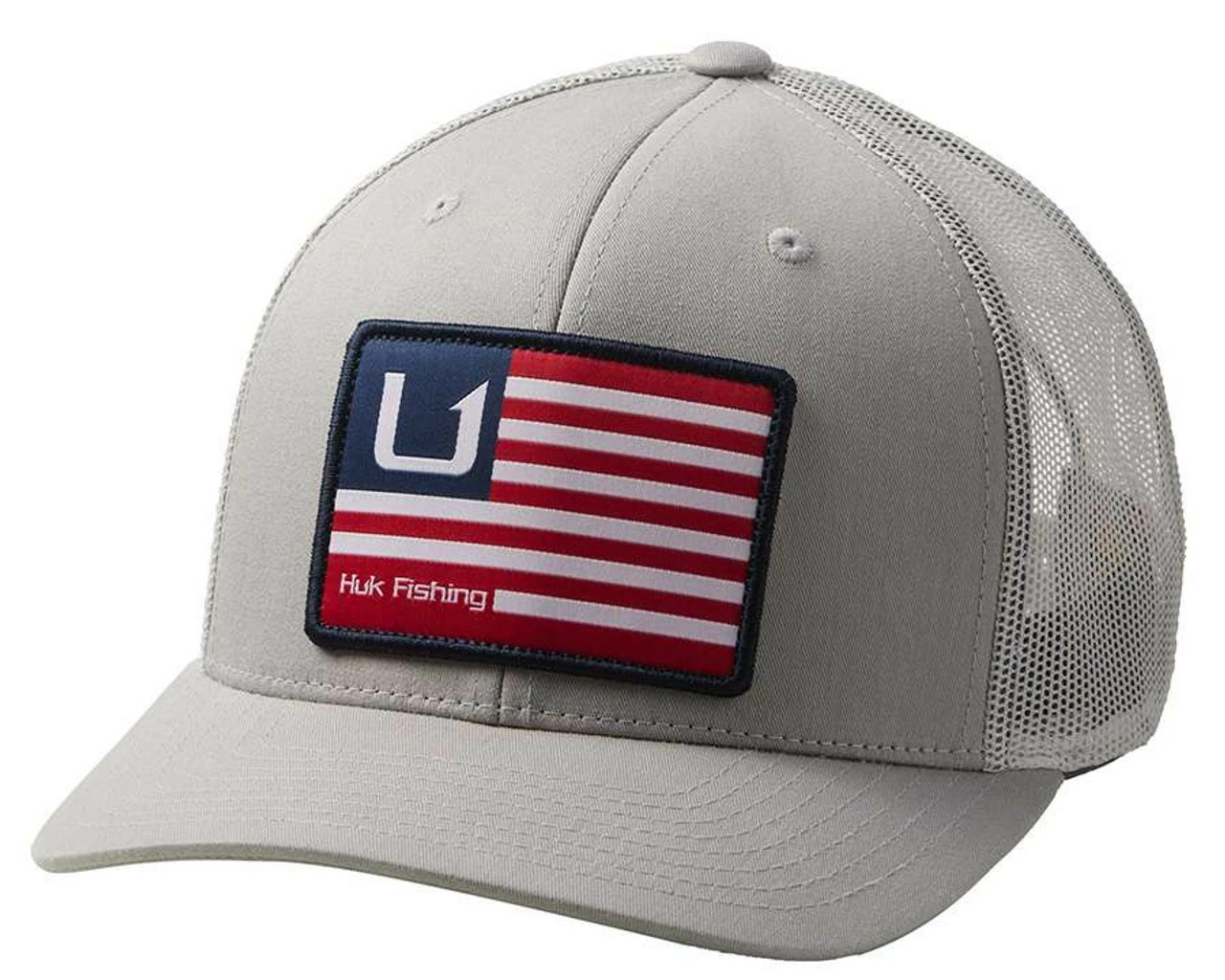 Huk Performance Fishing Huk And Bars American Trucker Hat 1 Huk Performance Fishing Huk And Bars American Trucker Hat