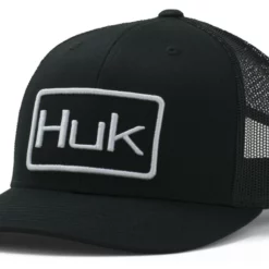 Huk Performance Fishing Huk Angler Trucker Hat - Black