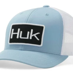 Huk Performance Fishing Huk Angler Trucker Hat - Carolina Blue