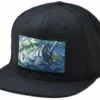 Huk Performance Fishing Huk Bass And Blue Flat Bill Trucker Hat