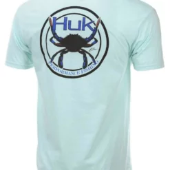 Huk Performance Fishing Huk Blue Crab Patch Short Sleeve T-Shirt