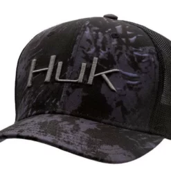 Huk Performance Fishing Huk Camo Trucker Stretch Hats