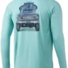Huk Performance Fishing Huk KC Big Truck Pursuit Long Sleeve Shirt - Beach Glass - X-Large