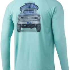 Huk Performance Fishing Huk KC Big Truck Pursuit Long Sleeve Shirt - Beach Glass - X-Large