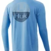 Huk Performance Fishing Huk Horizon Lines Pursuit Long Sleeve Shirt - Dusk Blue - X-Large