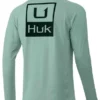Huk Performance Fishing Huk Hukd Up Pursuit Long Sleeve Shirt - Lichen - Medium