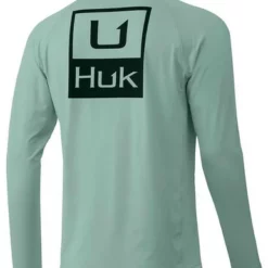 Huk Performance Fishing Huk Hukd Up Pursuit Long Sleeve Shirt - Lichen - Medium