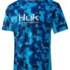 Huk Performance Fishing Huk Icon X Refraction Camo Short Sleeve Shirt - San Sal