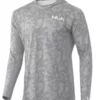Huk Performance Fishing Huk Icon X Running Lakes Hoodie - Overcast Grey - Medium