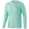 Huk Performance Fishing Huk Icon X Running Lakes Long Sleeve Shirt - Beach Glass - Large