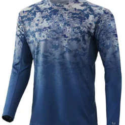 Huk Performance Fishing Huk Icon X Tide Change Fade Long Sleeve Shirt - Exuma - X-Large
